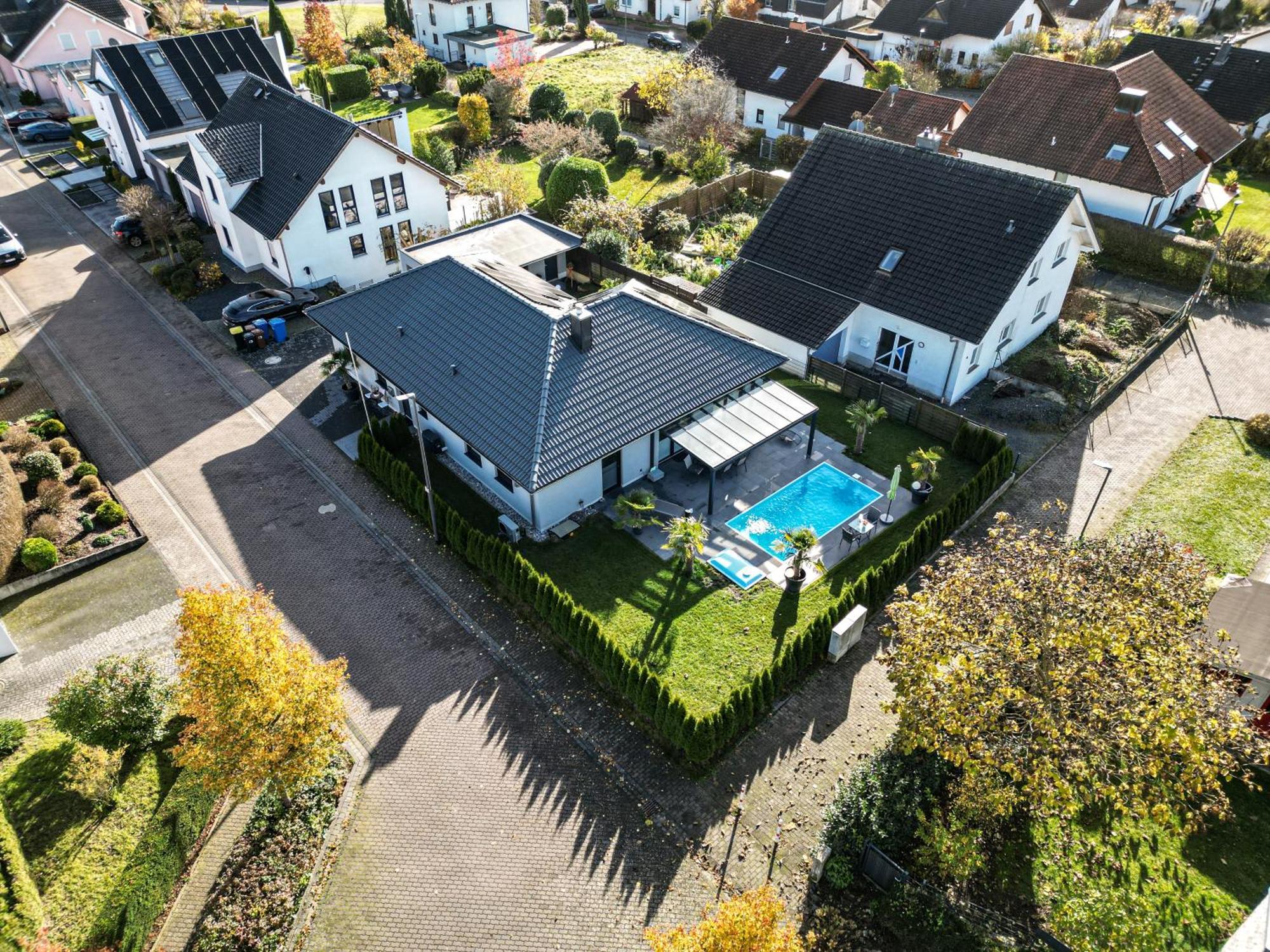Grosszuegige Unterkunft Mit Terrasse Oberbrechen Eksteriør bilde